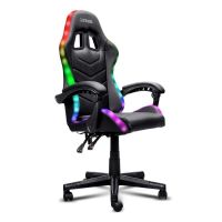 silla para videojuegos trust gxt704 roniq rgb respaldo ajustable e iluminacion