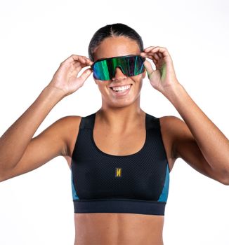 Top deportivo PURE DAIA PETROL (MUJER) XL