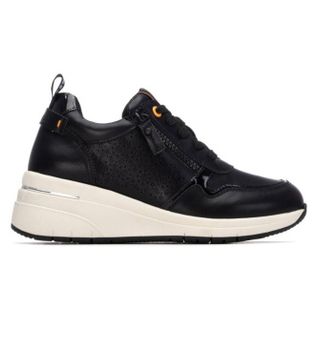 Refresh para mujer. 17505204-NEGRO Zapatillas 175052 negro (38), 3 a 5cm, Cremallera, Casual