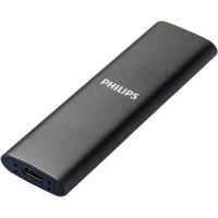 philips fm25ss030p ssd externo 250gb usb-c gris aluminio