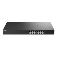 switch de red d-link dms-1016 16 puertos 25g l2 sin gestion carcasa metalica