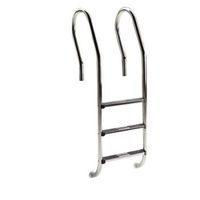 escalera para piscina tipo mixta en acero inox aisi316 3 peldanos
