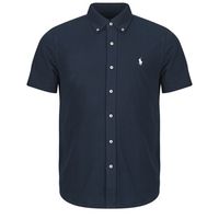 polo ralph lauren camisa manga corta camisa ajustada en polo featherweight para hombre