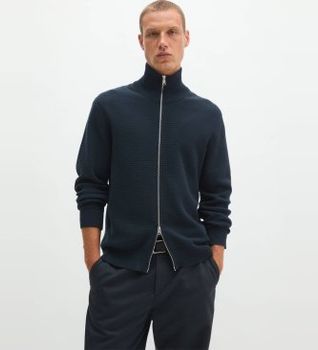 Marc O'Polo para hombre. 5000012473 Cárdigan regular Fabricado con algodón ecológico certificado marino (XL), Casual