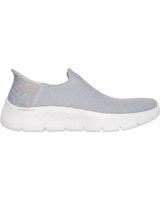 de skechers sneakers slip-ins go walk flex mujer gris