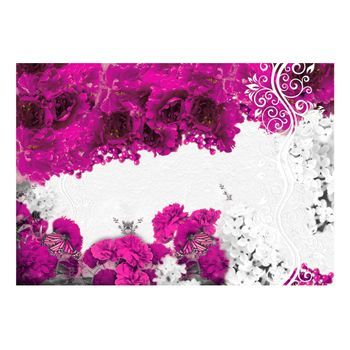 Papel Pintado 3d - Colores De Primavera: Fucsia (400x280 Cm)