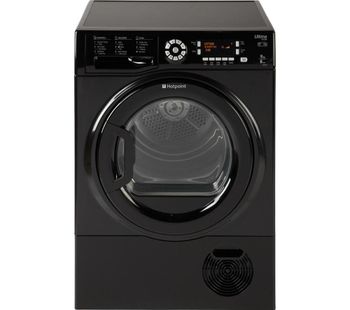 Hotpoint Condenser Tumble Dryer Futura SUTCD97B6KM - Black, Black