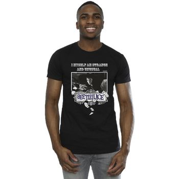 Beetlejuice Camiseta Strange And Unusual para hombre
