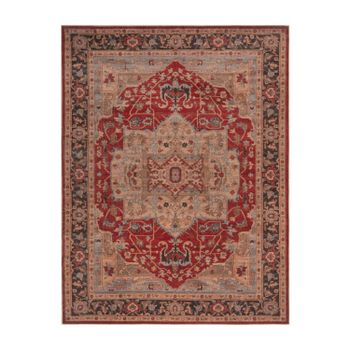 Alfombra lavable Sami rojo 240x340 cm