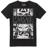 marvel camiseta heroes eyes para hombre