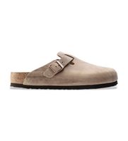 birkenstock para mujer 1018147 zuecos de piel boston ajuste regular marron 36 plano ninguno casual