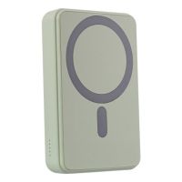 power bank tnb pbumag10gr 10000 mah 20 w carga inalambrica verde