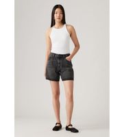 levis para mujer a9311-0003 shorts high rise baggy negro 34 casual algodon