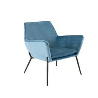 gin - sillon de terciopelo azul