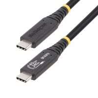 cable usb4 startechcom 50cm usb-c certificado usb-if 40gbps pd 240w 8k