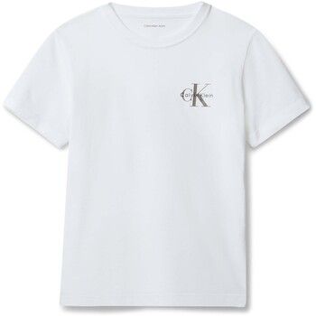 Calvin Klein Jeans Camiseta Chest Monologo Ss para niño
