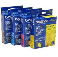 original multipack brother mfc-6890cdw printer ink cartridges 4 pack -lc1100hybk