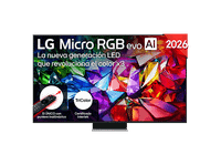 tv rgb micro led 75 - lg 75mrgb96b6b uhd 4k procesador inteligente r11 ai processor 4k gen3 smart tv dvb-t2 h265 negro