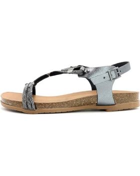 de PORRONET SANDALIA STRASS 3021 PLOMO