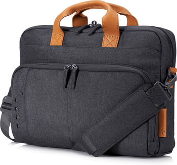 HP Maletin ENVY URBAN Portatil 15,6 Pulgadas 3KJ73AA Resistente al agua Color Gris/Cuero