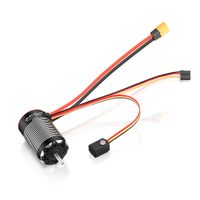 hobbywing quicrun fusion 8ight 2 en 1 80a 2300kv motor sin escobillas con sensor esc integrado para 18 rc car rock crawler power system