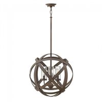 lampara colgante de exterior carson 3 luces