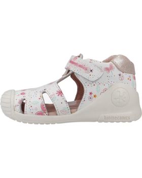 de BIOMECANICS SANDALIAS NINA MODELO 252101B COLOR BLANCO
