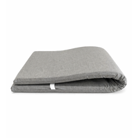 colchoneta para tumbona 180x60x6 cm impermeable con espuma funda extraible y ajuste con goma cojin para hamaca o tumbona exterior jardin terraza o piscina