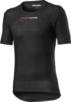 Castelli Prosecco Tech Short Sleeve Base Layer, Black