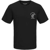 jack  jones camiseta 12270869 jjcarter tee ss crew neck black para hombre