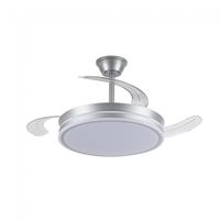 ventilador led aspas retractiles evo cct dim smart 72w