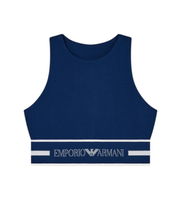 emporio armani para mujer ew002960af19023 top everyday marino s casual deportivo algodon multideporte sin mangas  tirantes
