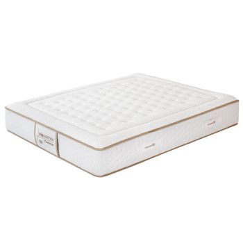 Colchón Viscoelástico 120x190 Viscolchón Coconut Tejido 3d Air System Doble Núcleo Supersoft Transpirable Hipoalergénico Doble Capa Viscoelástica Altura 30cm Firmeza Media Factory Colchon