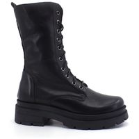 divine follie botines anfibio lacci carrarmato nero df631 para mujer