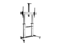 soporte pantalla ruedas 60-100 inclinable vesa max 1000 x 600 hasta 100kg