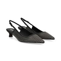 bibi lou zapatos de tacon bajo mujer - negro talla 37