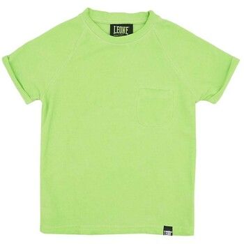 Leone 1947 Tops y Camisetas Boy T-Shirt Short Sleeves New City Fluo para niño