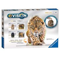 puzzle ravensburger 4s wild cats 18051