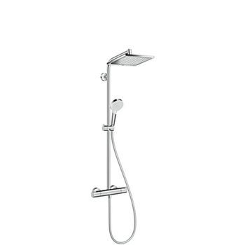 Showerpipe Hansgrohe Crometta E 240 1jet Con Termostato, 27271000