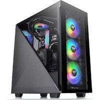 Thermaltake Divider 300 TG ARGB Midi Tower Negro