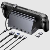 estacion de acoplamiento ugreen 9-en-1 para steam deck pd100w 4k120hz rj45 10gbps sd30 para steam deck rog ally x legi