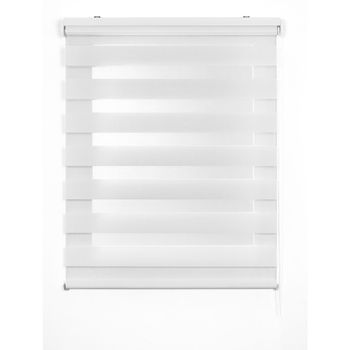 Estor Dia Y Noche Blanco 120x250