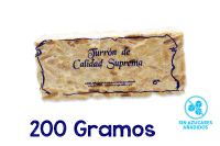 turron imperial sin azucares anadidos tableta dura de 200 grs