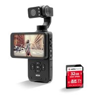 camara digital compacta agfaphoto realimove mc3x 12mp 4k ultra hd estabilizacion 3 ejes microfono integrado