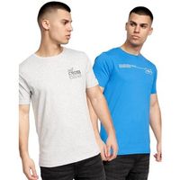 crosshatch camiseta manga larga pentan para hombre