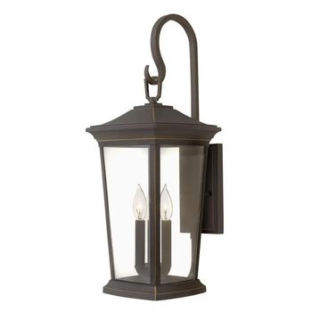 Aplique de pared de exterior bromley (3 luces)
