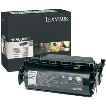 Lexmark 12A6865 Original Black Toner Cartridge