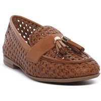 frau mocasines venezia cognac para mujer