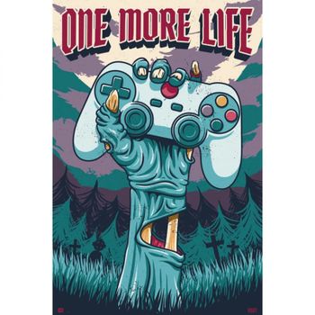 Erik Maxi Póster Gamer One More Life 91.5x61cm