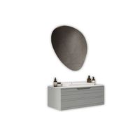 composicion bano 3 piezas solmira gris en mdf